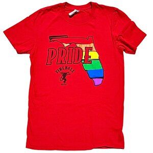 Gildan Size S Fireball Whiskey Florida Pride Shirt